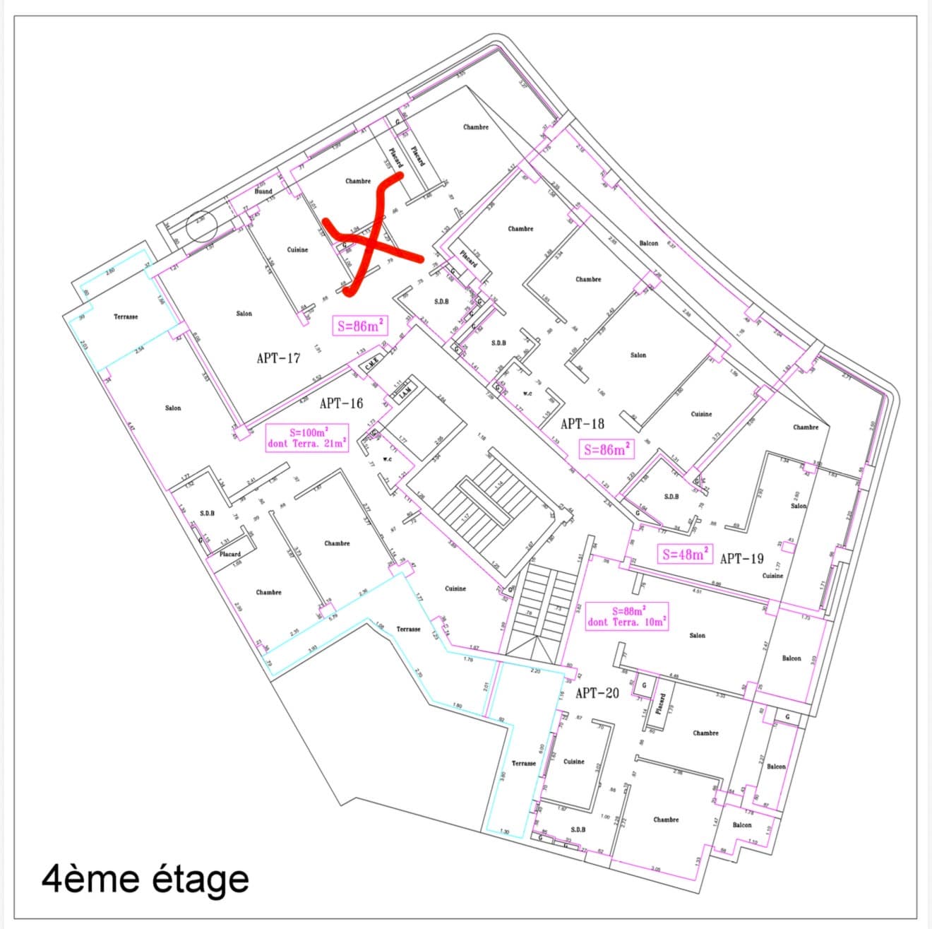 Plateau de bureaux 220 m² · Oasis 2